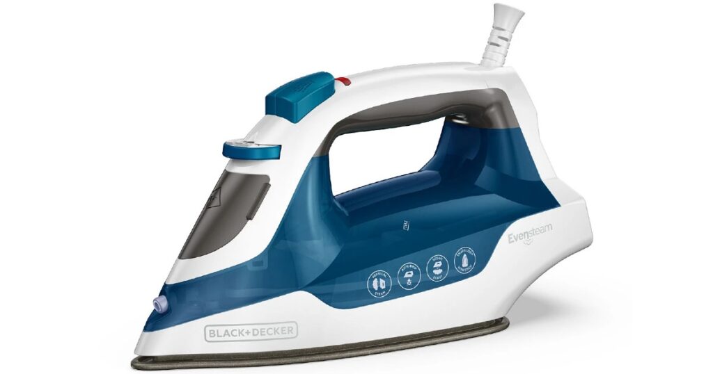 Plancha-Black-Decker-Easy-Steam-Compacta