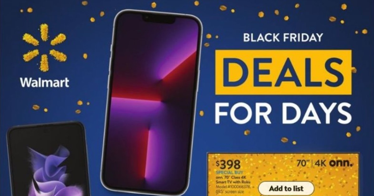 Shopper de Walmart Black Friday 2021