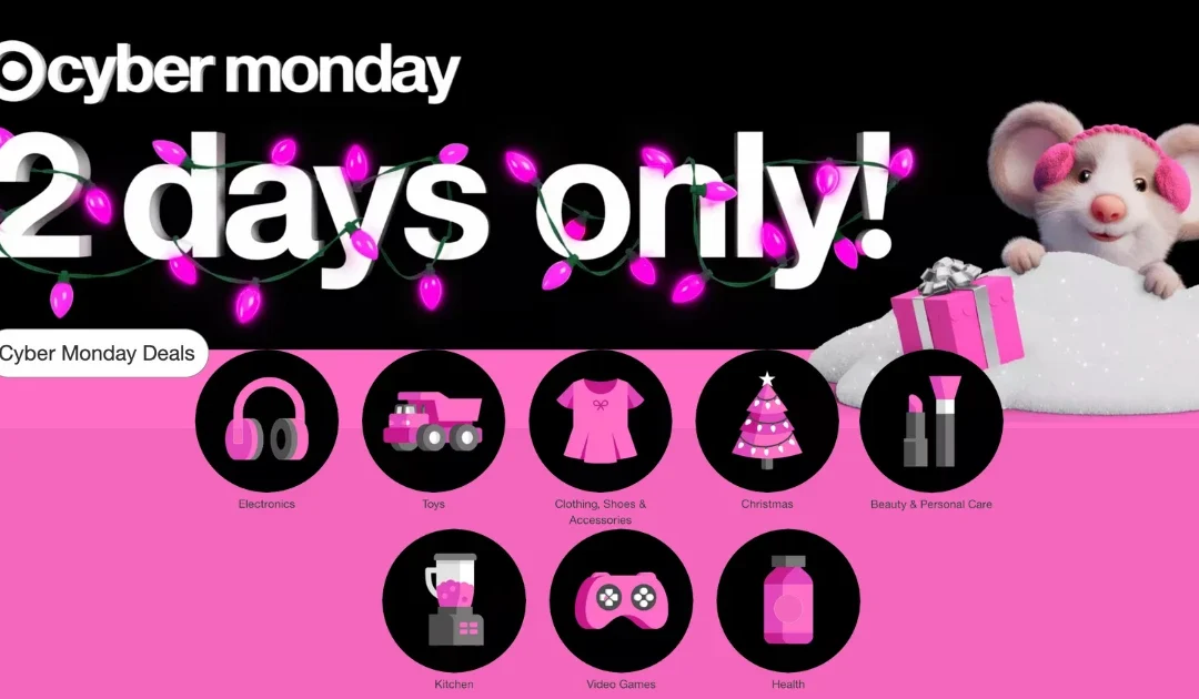 Ofertas de Cyber Monday de Target Están en VIVO | HASTA 50% Off en Juguetes, Zapatos, Equipaje y Más!