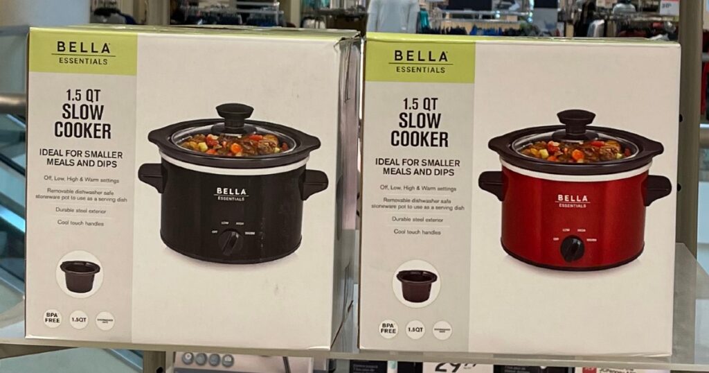 Bella Essentials Slow Cooker 1.5Qt