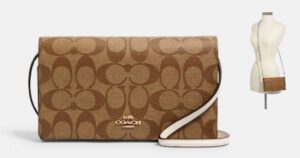 Cartera-COACH-Anna-Foldover-Crossbody-Clutch