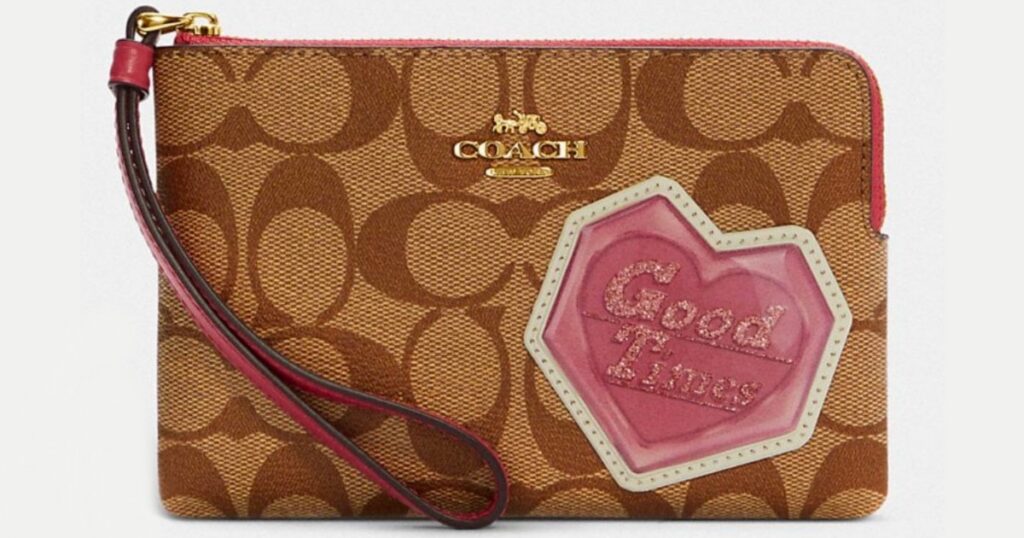 Coach-Corner-Zip-Wristlet-In-Signature-Canvas