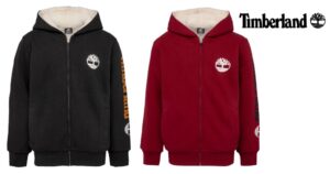 Abrigos-Timberland-Solid-Sherpa-Lined-Zip-Hoodie