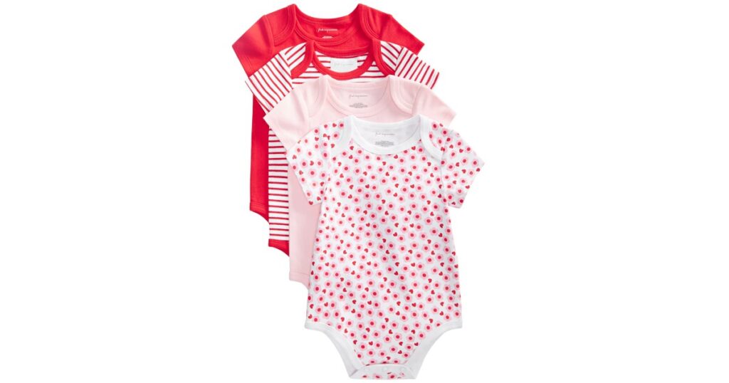 Baby-Girls-4-Pack-Bodysuit-Set