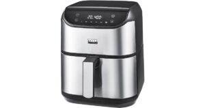 Freidora de Aire Touchscreen bella PRO de 6-qt color Stainless Steel