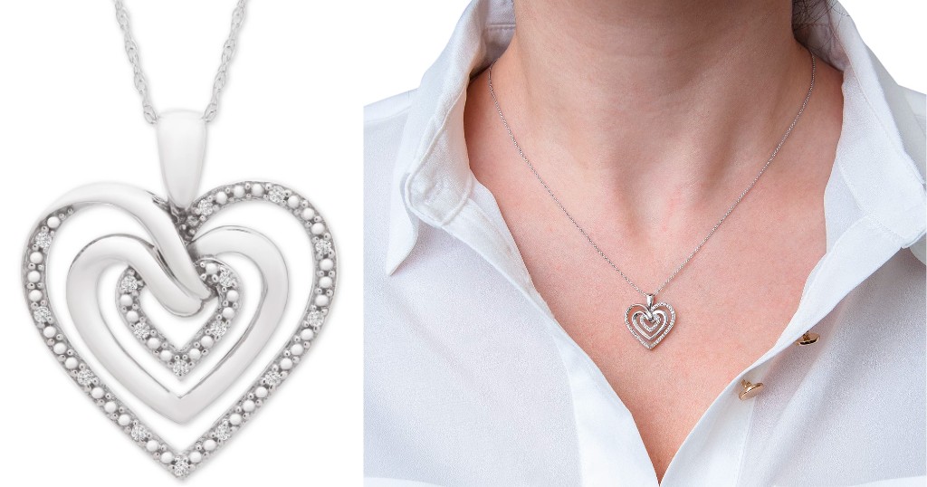 Pendiente-Multi-Corazon-diamantes-en-Plata