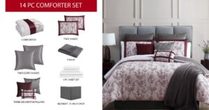 Set-de-Comforter-Hallmart-Collectibles-Omana-14-Pc