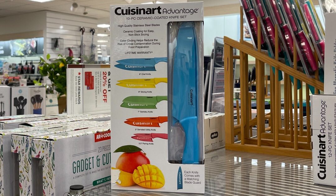 Set de Cuchillos Cuisinart de 10-Piezas SOLO $13.93 (Reg $40)