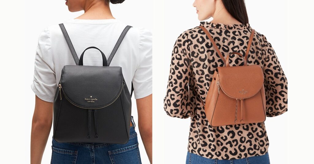 Kate-Spade-Leila-Medium-Flap-Backpack