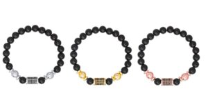 Onyx-Bead-Stretch-Bracelet