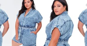 Romper-Denin-Tie-Waist