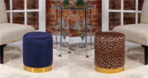Ottoman-JGW-Furniture-Velvet-Textured