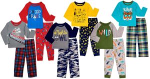 Set-de-Pijamas-para-Niños-y-Bebés-de-4-Piezas