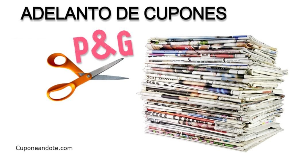 Adelanto de la Insert de Cupones de PG