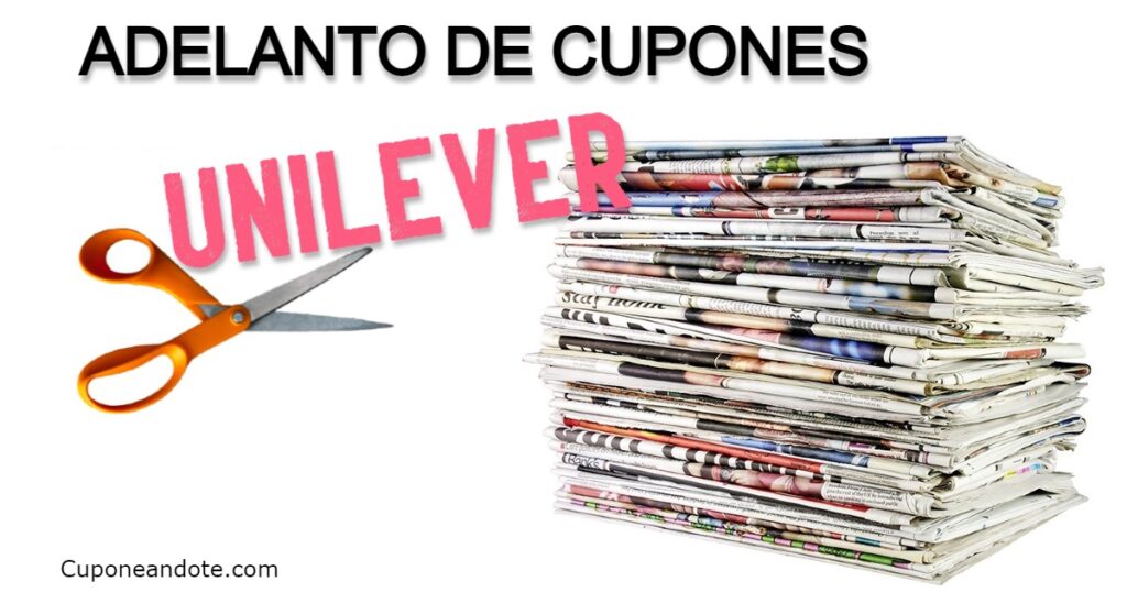 Adelanto de la Insert de Cupones de Unilever