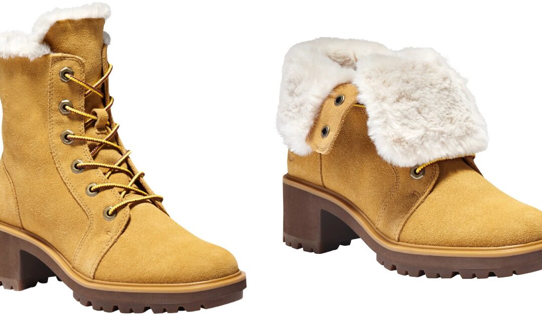 Botas Timberland Kori Park Teddy Suede a SOLO $41.98 (Reg $120)