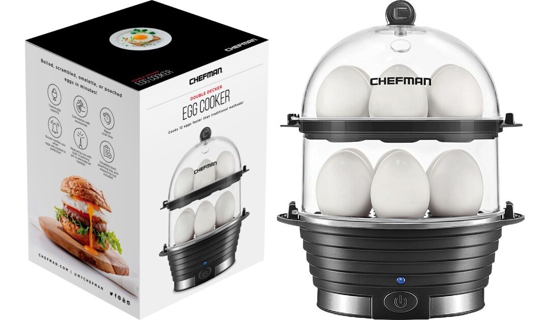 Chefman Egg Cooker a solo $13.99 en Best Buy (Reg. $30)