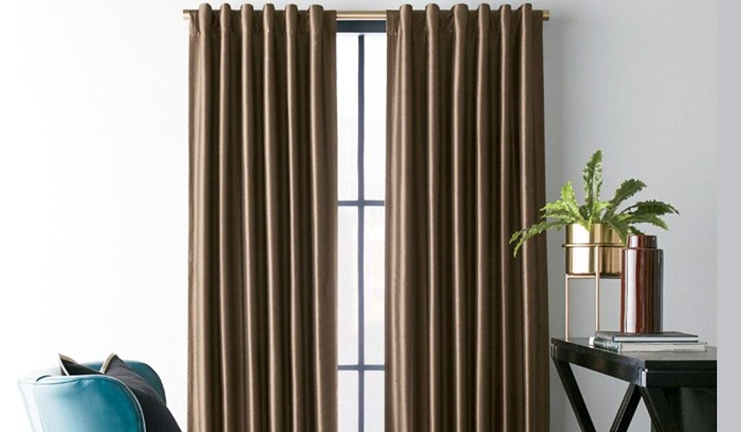 Cortinas Loom + Forge Mason Blackout a SOLO $6.99 (Reg $60)