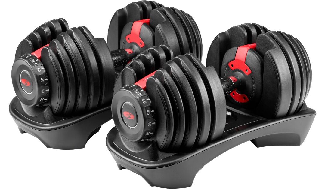 Dumbbells Ajustables Bowflex SelectTech 552 a solo $299.99 en Best Buy (Reg. $430)