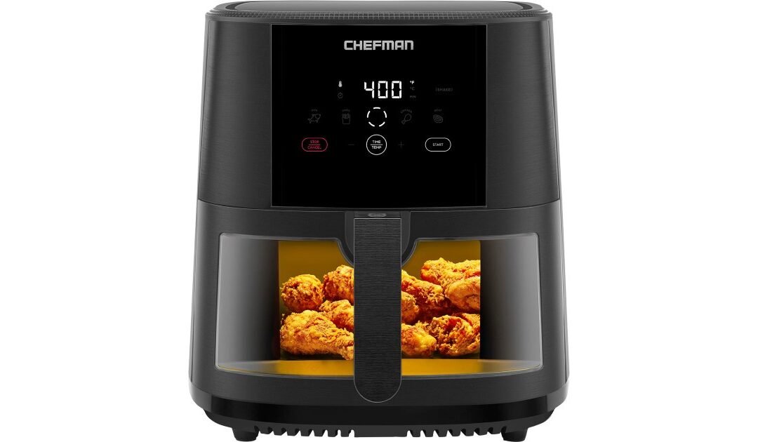 Freidora De Aire Digital Chefman TurboFry Touch 8-Qt a solo $49.99 en Best Buy (Reg. $150)