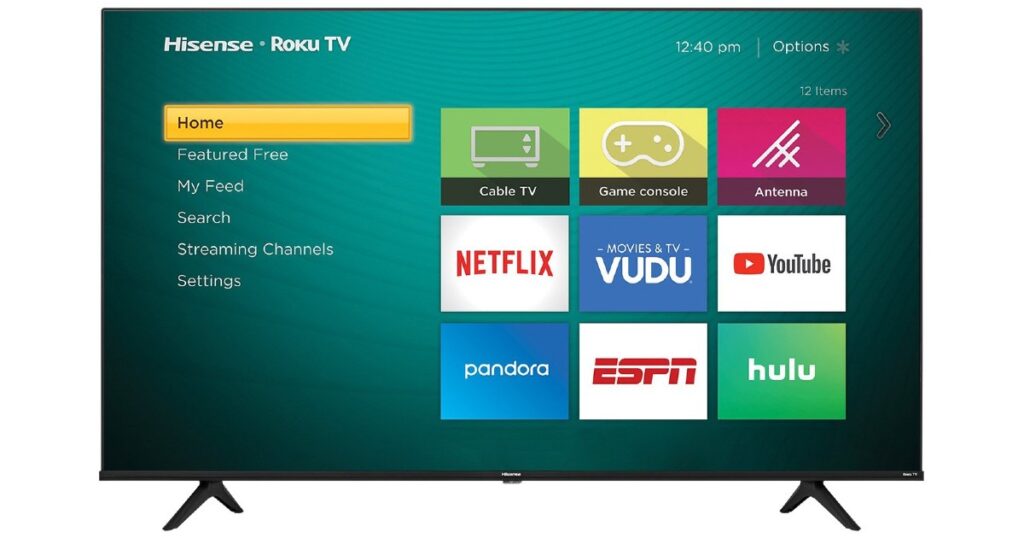 Hisense 4K UHD LCD Roku Smart TV 50-In