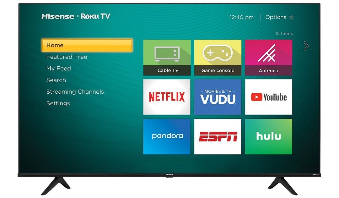 Hisense 4K UHD LCD Roku Smart TV 50-In a solo $295 en Walmart (Reg. $348)