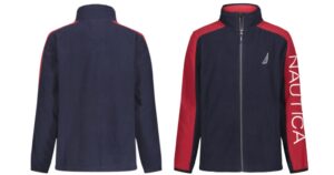 Jacket-Nautica-Striped-Nautex-Fleece