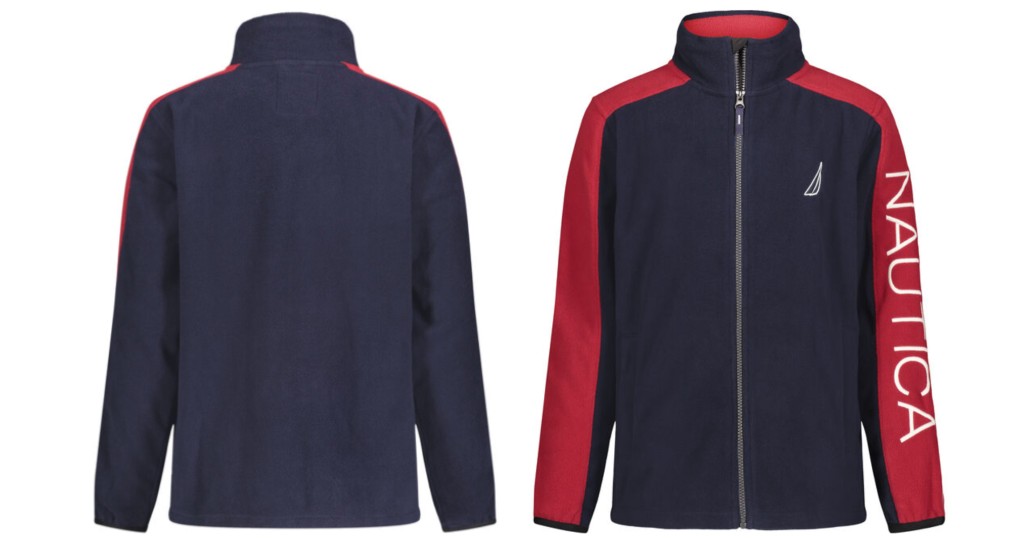 Jacket-Nautica-Striped-Nautex-Fleece