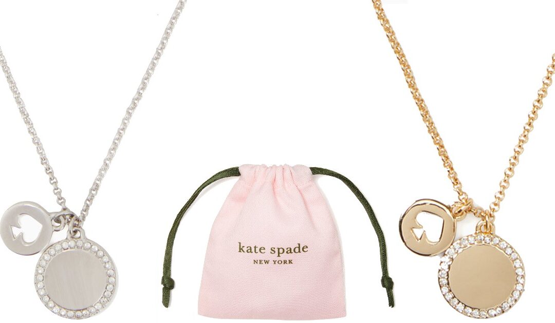 Kate Spade Charm Pendant a SOLO $19 (Reg $69)