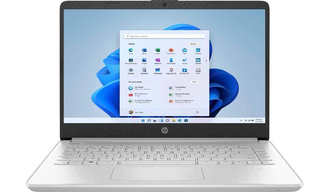 Laptop HP 14-In AMD Ryzen 3 a solo $199.99 en Best Buy (Reg. $430)