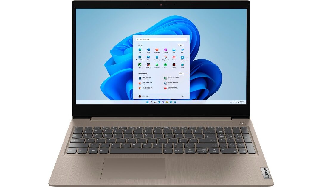 Laptop Lenovo IdeaPad 3 HD Touch Screen 15-In a solo $299.99 en Best Buy (Reg. $500)
