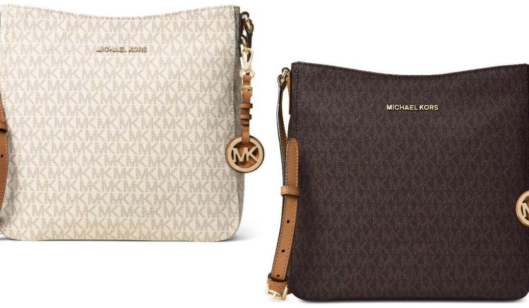 Michael Kors Signature Jet Set Travel Messenger Bag SOLO $79 (Reg $348)