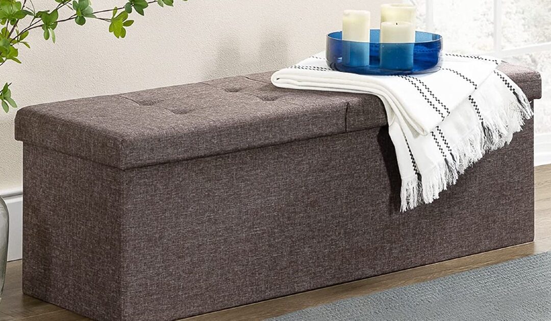 Storage Ottoman Bench a solo $39.98 (Reg $60)