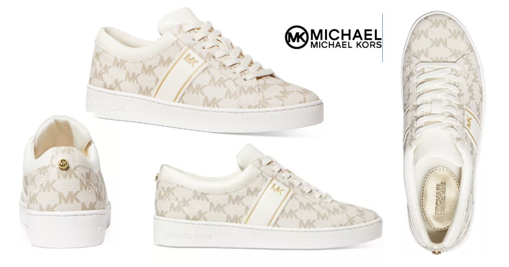 Tenis-Michael-Kors-Juno-Stripe-Lace-Up