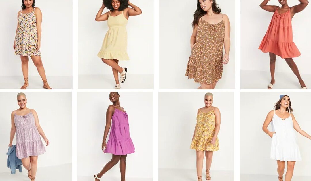 Trajes Cami Mini a SOLO $15 en Old Navy
