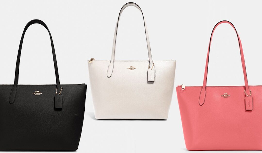 Coach Outlet Zip Top Tote a solo $94.52 (Reg $278)
