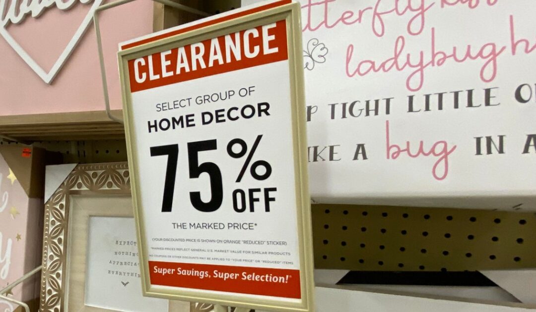 75% de Descuento Anual en Decoración del Hogar en Hobby Lobby  | La Liquidación Comienza Ahora