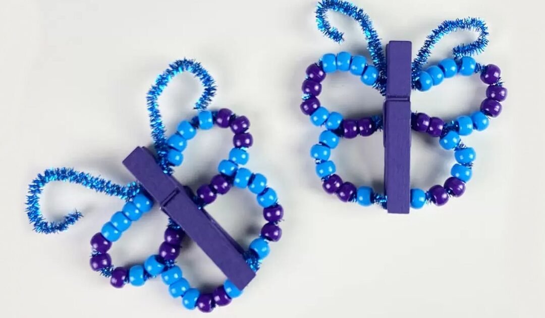 Kit de Manualidades Con Cuentas Para hacer una Mariposa GRATIS en JOANN