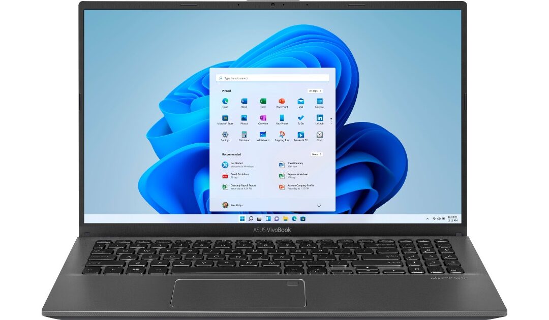 Laptop ASUS Vivobook 15.6-In Intel 10th Gen i7 a solo $499.99 en Best Buy (Reg. $700)