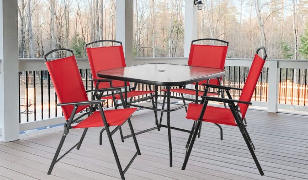 Juego de Patio Mainstays Albany Lane de 5-Piezas a solo $99 (Reg $127)
