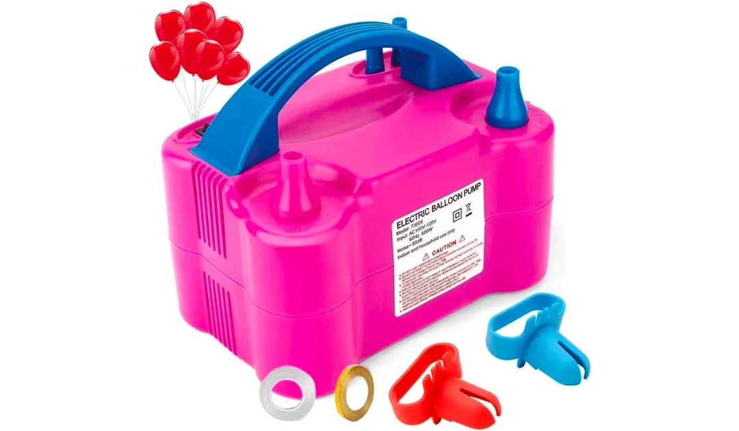 Máquina Para Llenar Globos SOLO $11.99 (Reg $30) – Perfecto Para Arcos de Globos