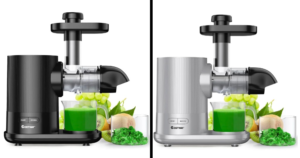 Máquina-Costway-Horizontal-Slow-Masticating-Juicer