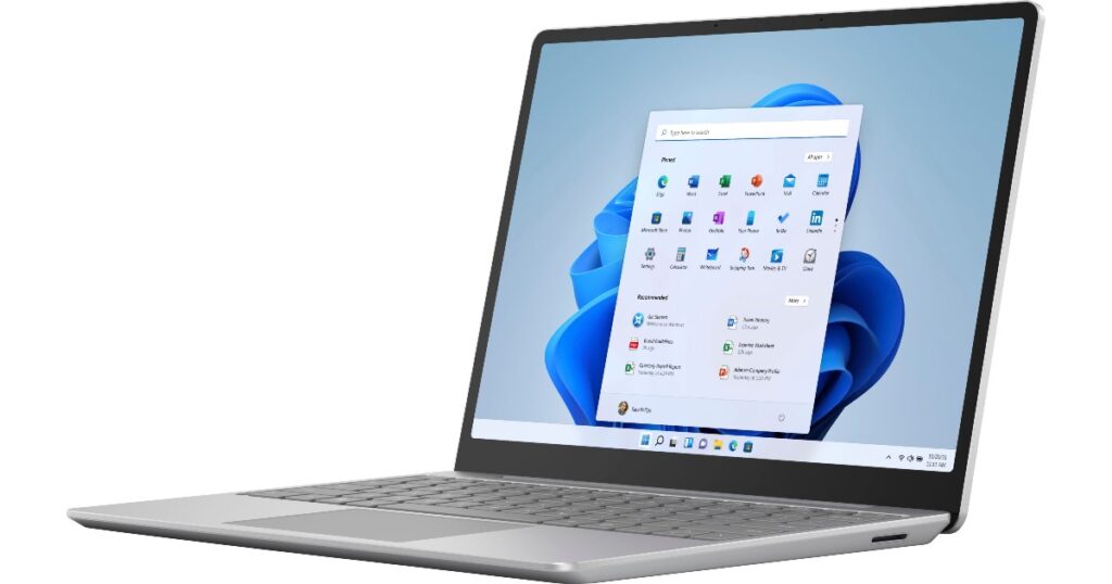 Microsoft Surface Laptop Go 12.4-In Touch-Screen