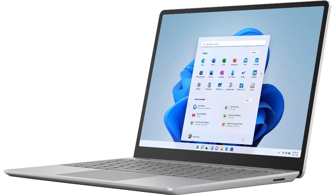 Microsoft Surface Laptop Go 12.4-In Touch-Screen a solo $349.99 en Best Buy (Reg. $400)