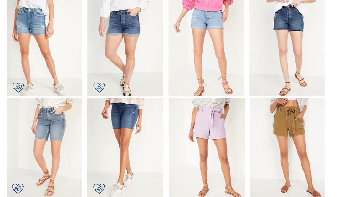 Pantalones Cortos Para TODA la Familia al 50% Off