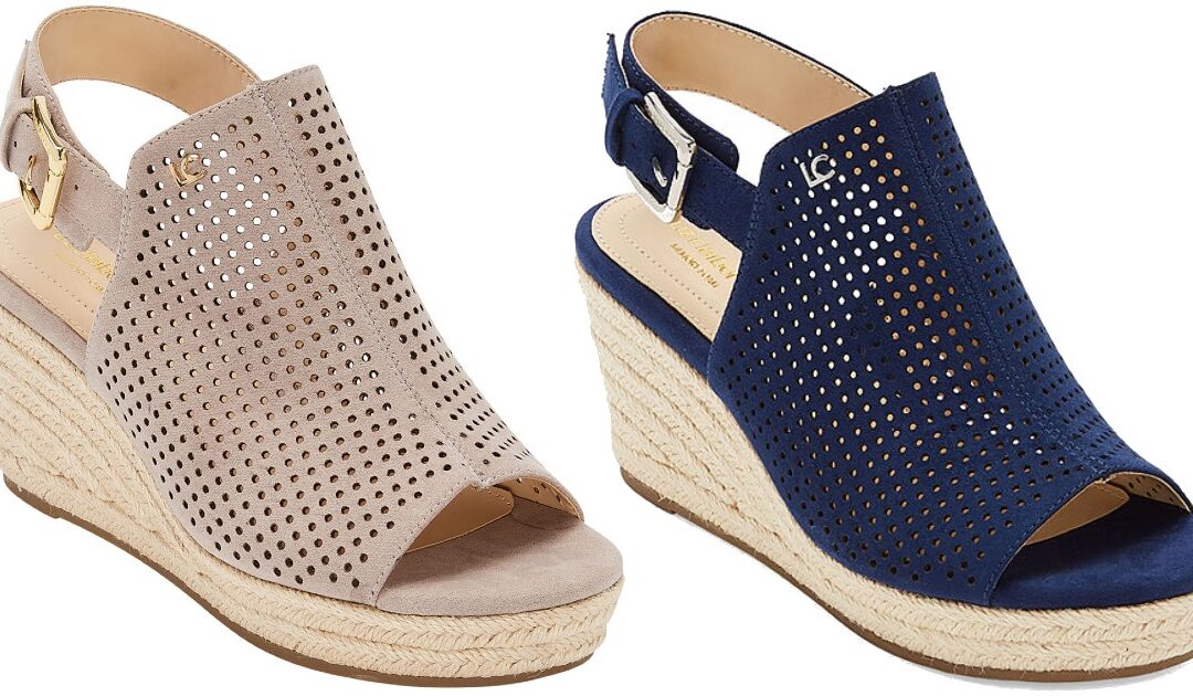 Sandalias Liz Claiborne Womens Hadley Wedge a solo $27.99 (Reg $70)