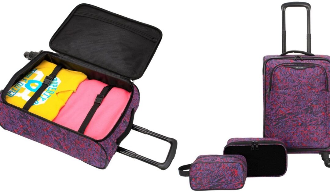 Set de Equipaje Skyline Softside 3-Piezas a solo $24.99 (Reg $50)