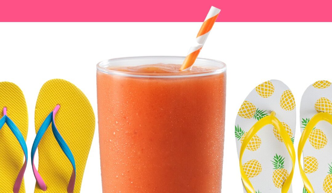 Batidos GRATIS Sunrise Sunset en Tropical Smoothie el 17 de Junio