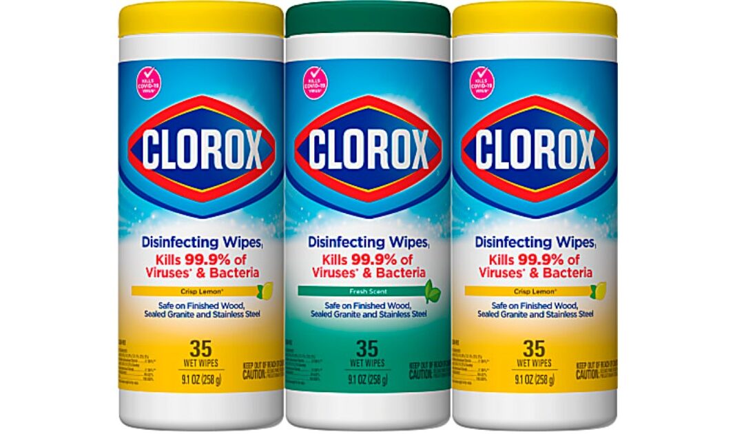 Office Depot – Clorox Disinfecting Wipes 3-Pack SOLO $7.79