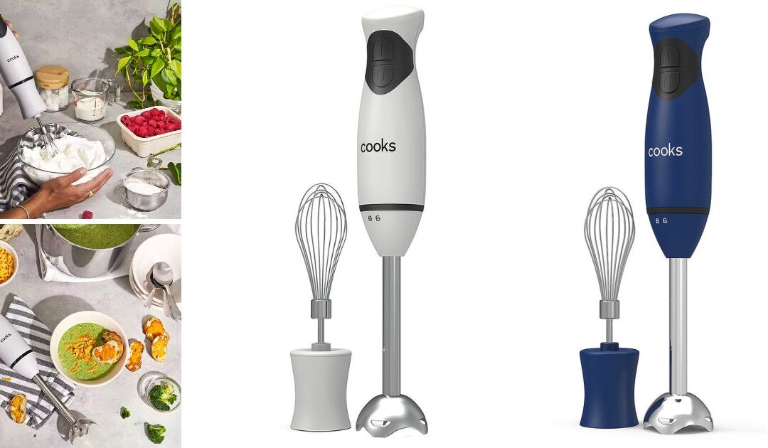 Cooks Immersion Blender With Whisk a solo $26.99 (Reg $40)